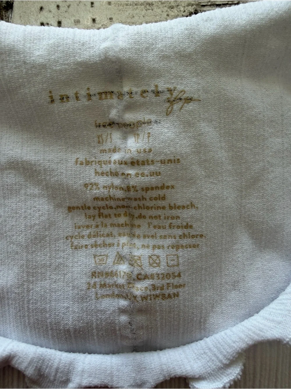 Free People Intimately Better This Way White Tank Top - Picture 11 of 11